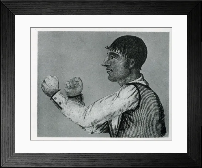 Framed Print : Tom Paddington Jones, boxer Framed Print : Tom Paddington Jones, boxer