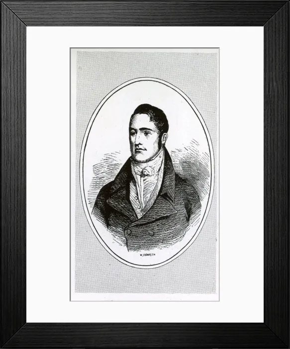 Framed Print : Tom Spring aka Tom Winter, boxer