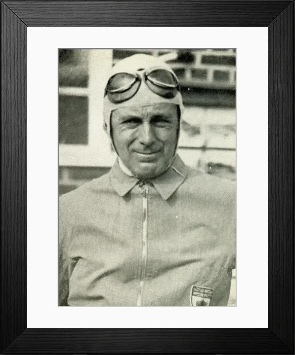 Framed Print : Earl Howe, motor racing driver Framed Print : Earl Howe, motor racing driver