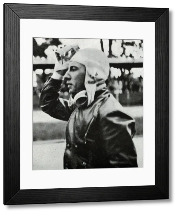 Framed Print : Guy Moll, motor racing driver Framed Print : Guy Moll, motor racing driver
