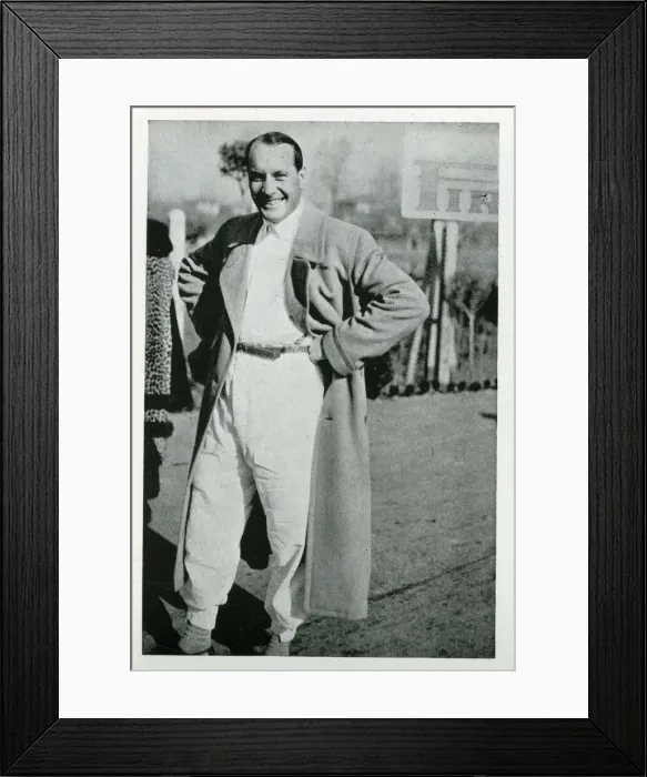 Framed Print : Hans Villiez von Stuck, racing driver Framed Print : Hans Villiez von Stuck, racing driver