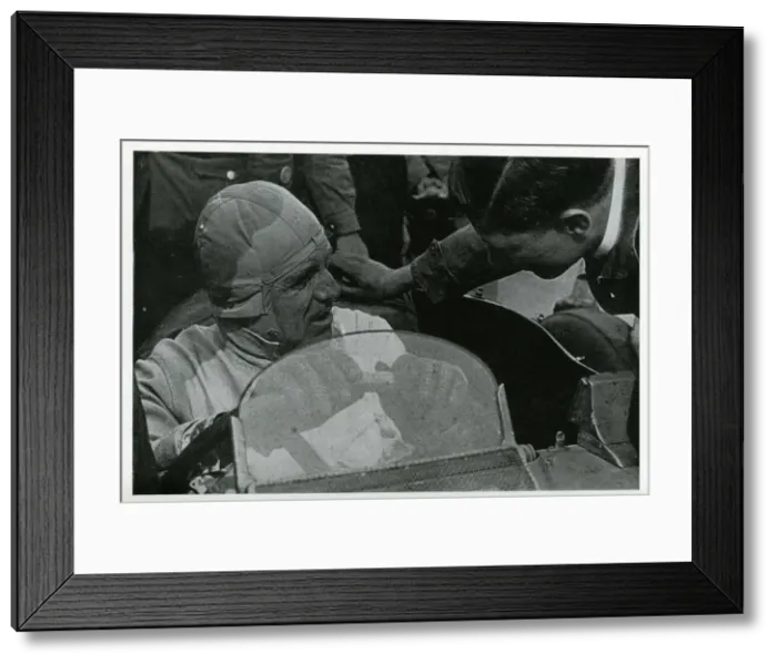 Framed Print : Lord Howe, motor racing driver Framed Print : Lord Howe, motor racing driver