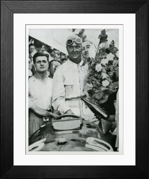 Framed Print : Louis Chiron, motor racing driver Framed Print : Louis Chiron, motor racing driver