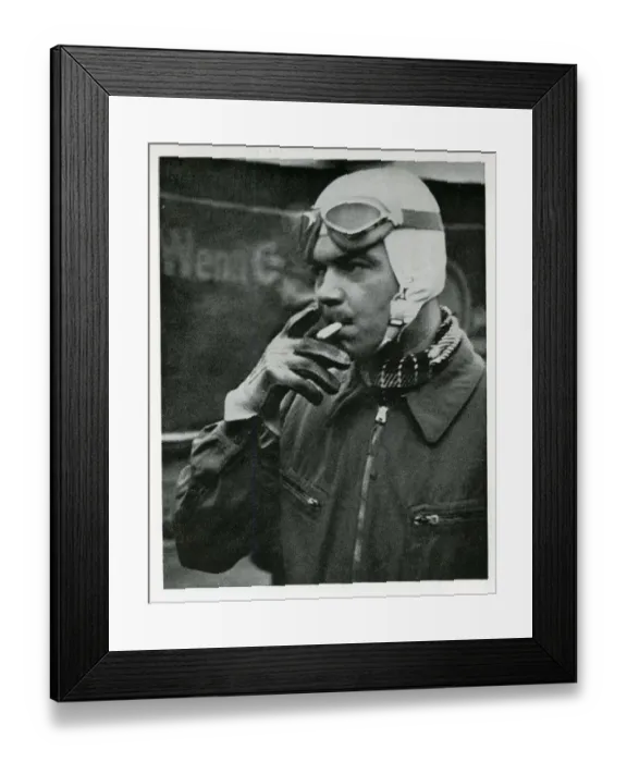 Framed Print : Rudolf Caracciola, motor racing driver Framed Print : Rudolf Caracciola, motor racing driver