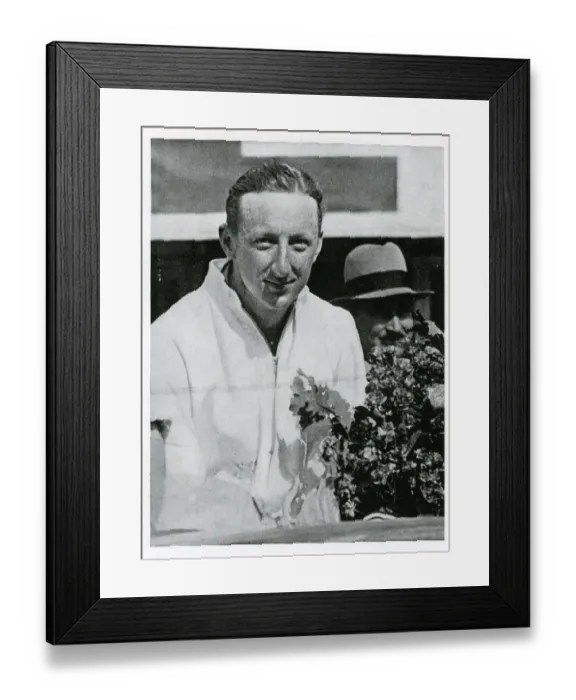 Framed Print : Tim Rose-Richards, motor racing driver Framed Print : Tim Rose-Richards, motor racing driver