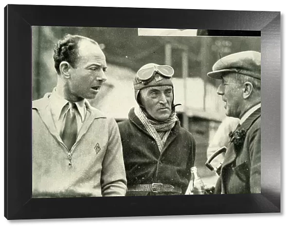 Raymond Mays, Sir Malcolm Campbell and Earl Howe