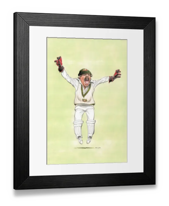 Framed Print : Rodney Marsh - Australian Cricketer Framed Print : Rodney Marsh - Australian Cricketer