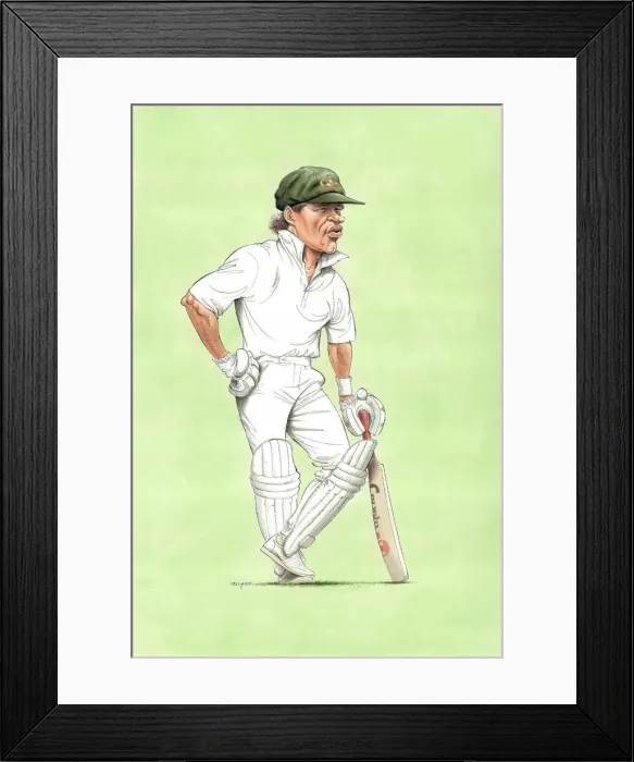 Framed Print : Dean Jones - Australian Cricketer Framed Print : Dean Jones - Australian Cricketer