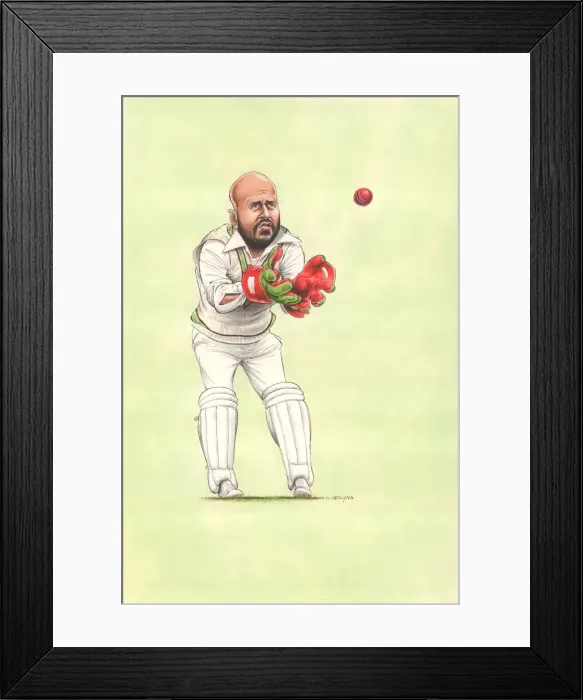 Framed Print : Syed Kirmani - Indian cricketer Framed Print : Syed Kirmani - Indian cricketer