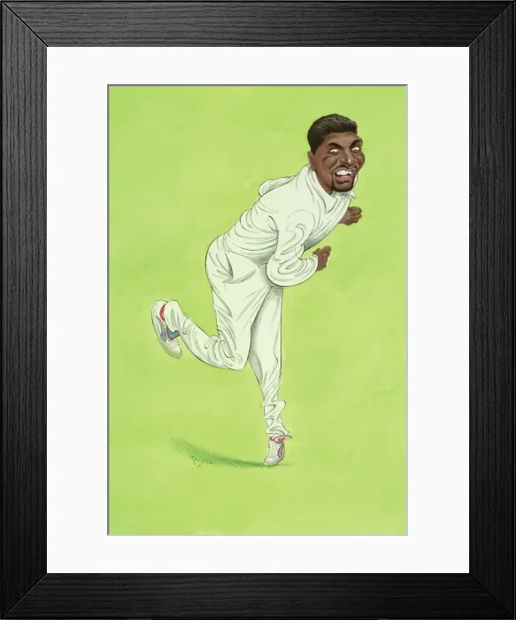 Framed Print : Muttiah Muralitharan - Sri Lanka cricketer Framed Print : Muttiah Muralitharan - Sri Lanka cricketer