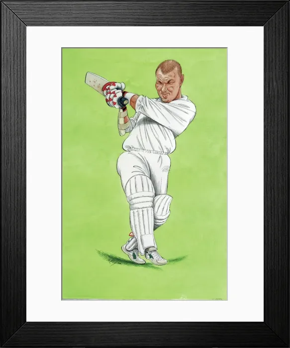 Framed Print : Lance Klusener - South African cricketer Framed Print : Lance Klusener - South African cricketer
