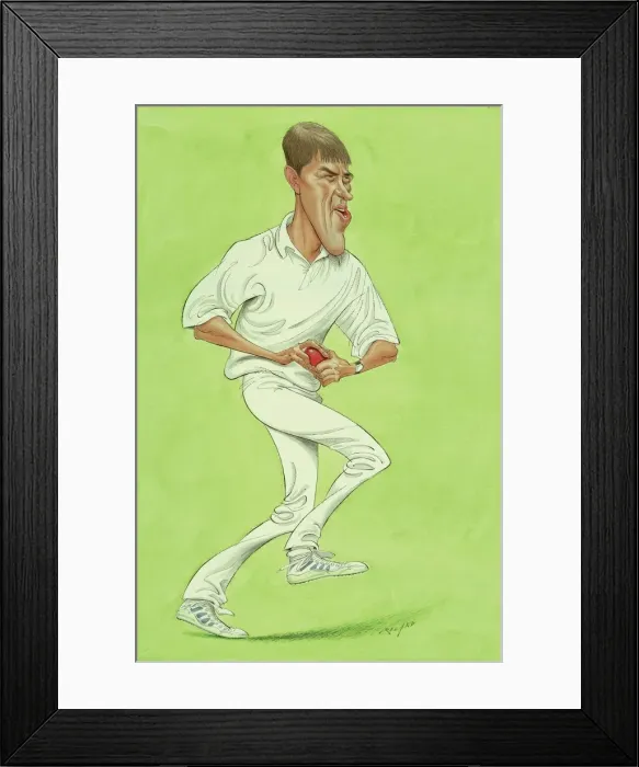 Framed Print : Glenn McGrath - Australian cricketer