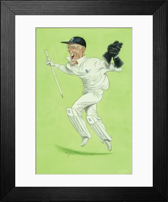 Framed Print : Alec Stewart - England cricketer Framed Print : Alec Stewart - England cricketer