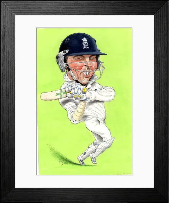 Framed Print : Marcus Trescothick - England cricketer Framed Print : Marcus Trescothick - England cricketer