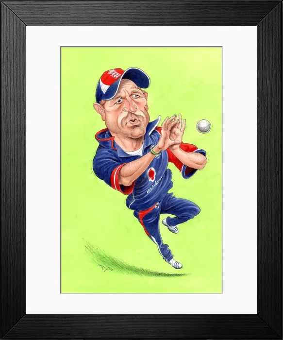 Framed Print : Paul Collingwood - England cricketer Framed Print : Paul Collingwood - England cricketer