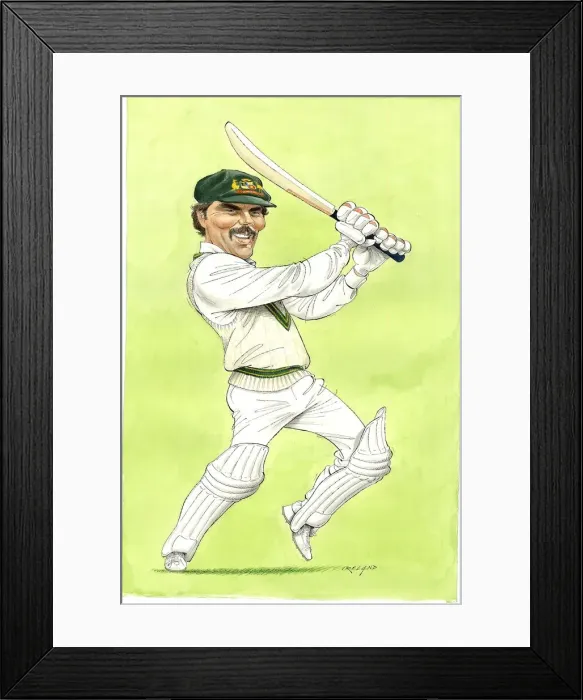 Framed Print : Greg Chappell - Australian cricketer Framed Print : Greg Chappell - Australian cricketer