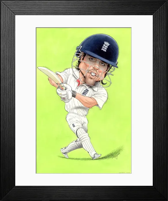 Framed Print : Alastair Cook - England cricketer Framed Print : Alastair Cook - England cricketer