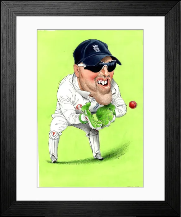 Framed Print : Matthew Prior - England cricketer Framed Print : Matthew Prior - England cricketer