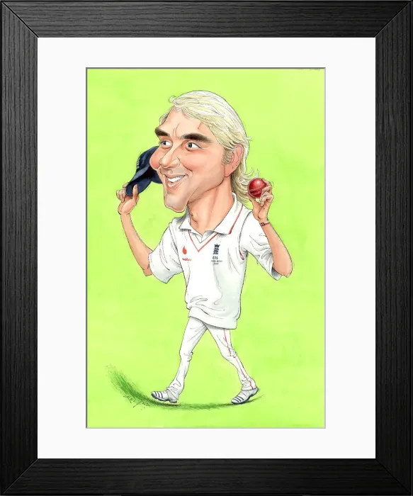 Framed Print : Stuart Broad - England cricketer Framed Print : Stuart Broad - England cricketer