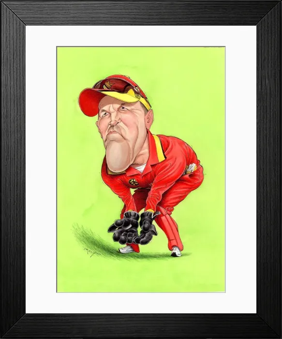 Framed Print : Andy Flower - Cricket coach Framed Print : Andy Flower - Cricket coach