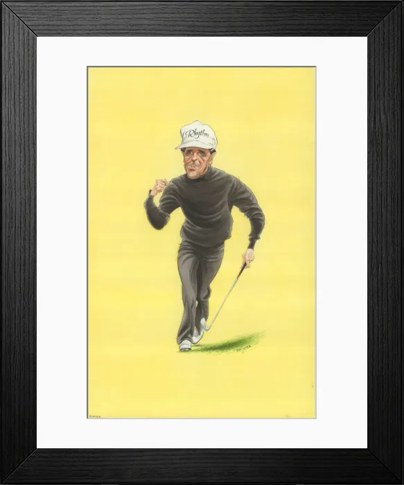 Framed Print : Gary Player - South African golfer Framed Print : Gary Player - South African golfer