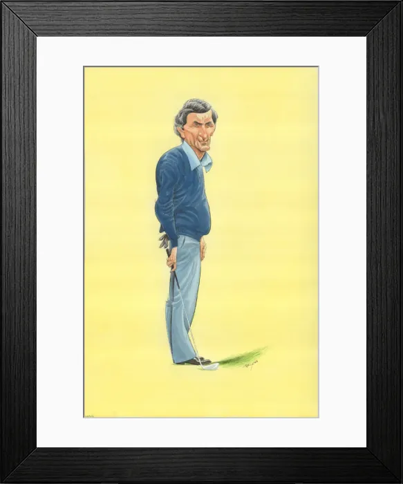 Framed Print : Bob Charles - New Zealand golfer Framed Print : Bob Charles - New Zealand golfer