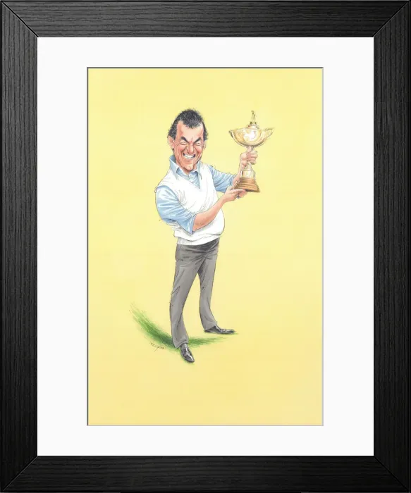 Framed Print : Tony Jacklin - English golfer Framed Print : Tony Jacklin - English golfer