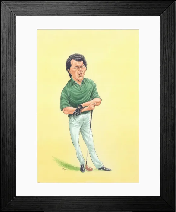 Framed Print : Isao Aoki - Japanese golfer Framed Print : Isao Aoki - Japanese golfer