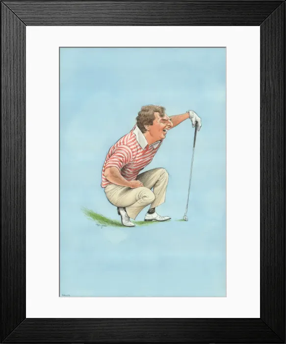 Framed Print : Fuzzy Zoeller - USA golfer Framed Print : Fuzzy Zoeller - USA golfer