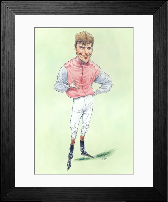 Framed Print : Peter Scudamore - National Hunt jockey Framed Print : Peter Scudamore - National Hunt jockey