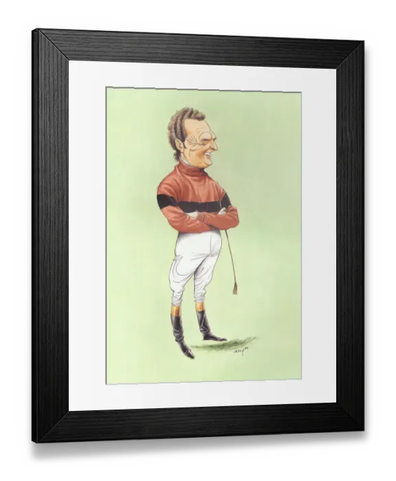 Framed Print : Jonjo O Neill - National Hunt jockey Framed Print : Jonjo O Neill - National Hunt jockey
