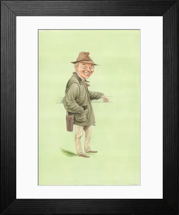 Framed Print : Nick Hendereson - Racehorse trainer Framed Print : Nick Hendereson - Racehorse trainer