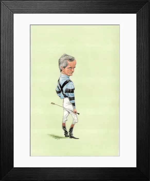 Framed Print : Willie Shoemaker - Flat race jockey Framed Print : Willie Shoemaker - Flat race jockey