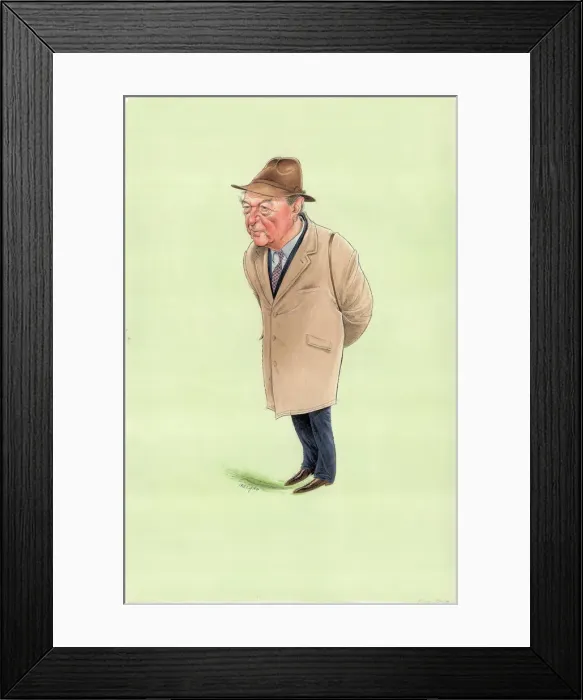 Framed Print : Fulke Walwyn - Racehorse trainer Framed Print : Fulke Walwyn - Racehorse trainer