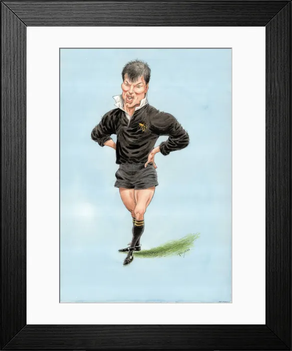 Framed Print : Rob Andrew - England rugby player Framed Print : Rob Andrew - England rugby player