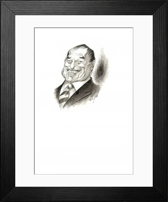 Framed Print : Cliff Morgan - Rugby commentator Framed Print : Cliff Morgan - Rugby commentator