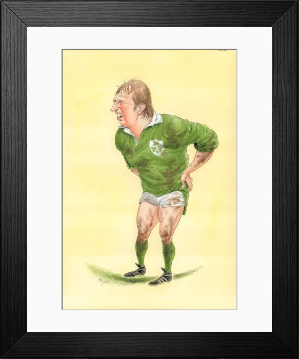 Framed Print : Moss Keane - Irish rugby player Framed Print : Moss Keane - Irish rugby player