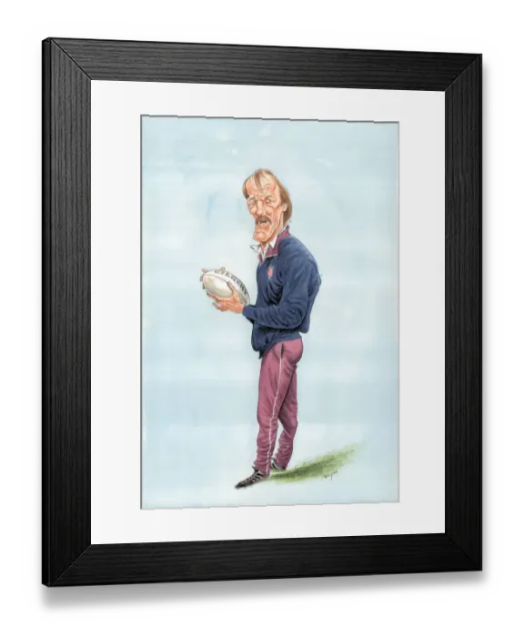 Framed Print : Roger Uttley - Rugby coach Framed Print : Roger Uttley - Rugby coach