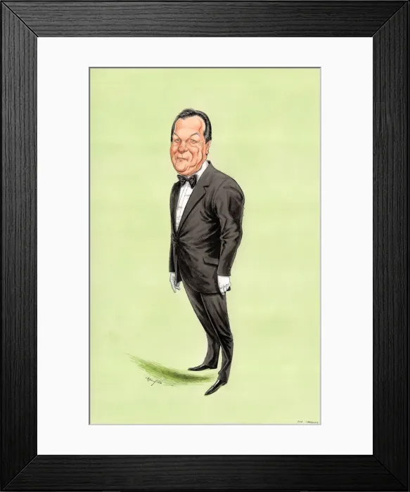 Framed Print : Alan Chamberlain - Snooker Referee Framed Print : Alan Chamberlain - Snooker Referee
