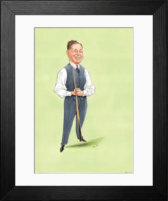 Framed Print : Horace Lindrum - Snooker Player Framed Print : Horace Lindrum - Snooker Player