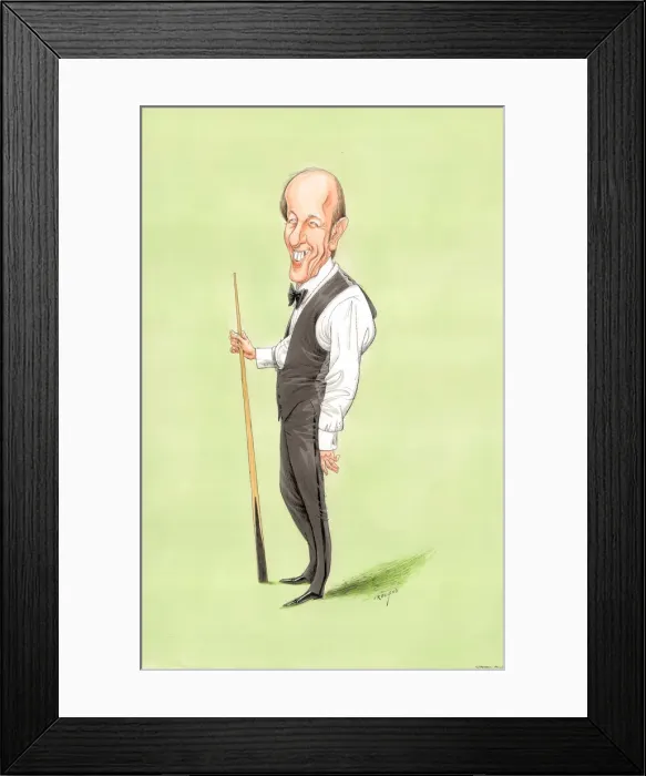 Framed Print : Graham Miles - Snooker Player Framed Print : Graham Miles - Snooker Player
