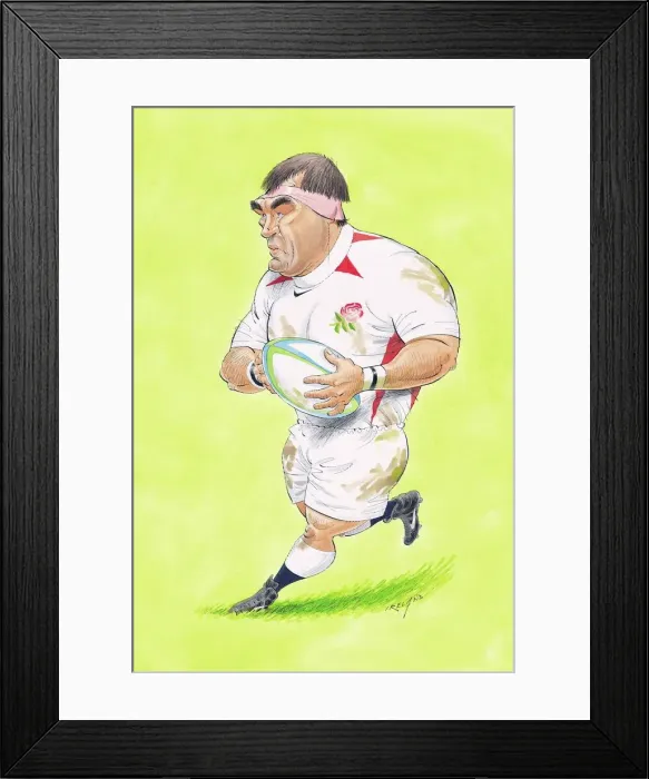 Framed Print : Jason Leonard (England 2003) - England rugby player Framed Print : Jason Leonard (England 2003) - England rugby player