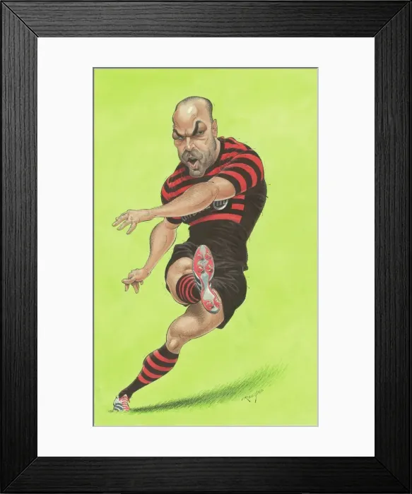 Framed Print : Charlie Hodgson - England rugby player Framed Print : Charlie Hodgson - England rugby player