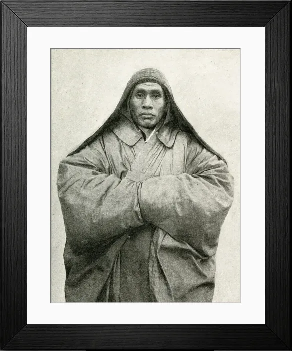 Framed Print : Buddhist priest of Lin Yin, China, East Asia Framed Print : Buddhist priest of Lin Yin, China, East Asia