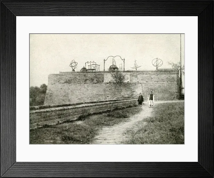 Framed Print : Observatory in Peking (Beijing), China, East Asia Framed Print : Observatory in Peking (Beijing), China, East Asia