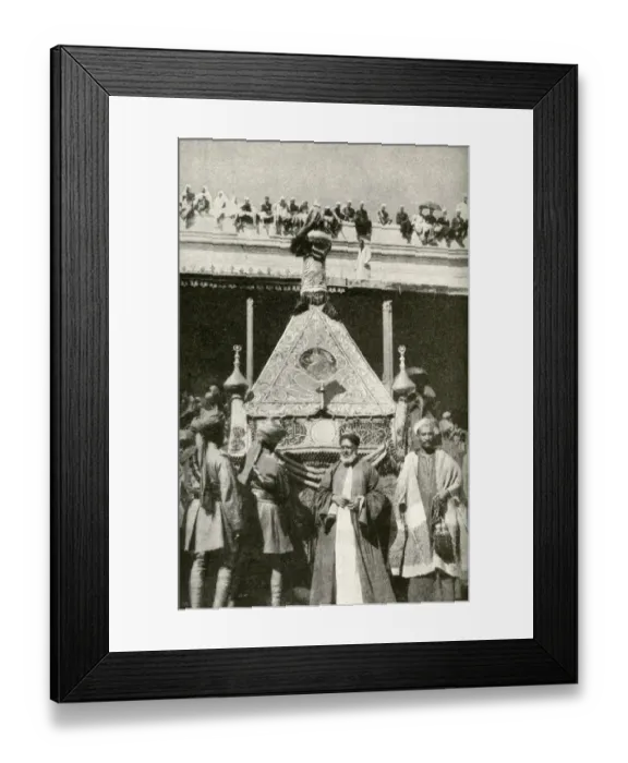 Framed Print : Annual procession of the Holy Carpet, Cairo, Egypt Framed Print : Annual procession of the Holy Carpet, Cairo, Egypt