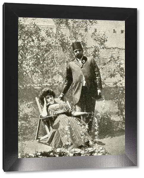 Egyptian couple in western dress, Cairo, Egypt