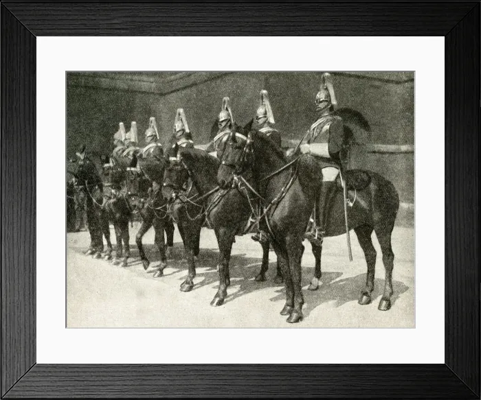 Framed Print : Changing of the Guard, Whitehall, London Framed Print : Changing of the Guard, Whitehall, London
