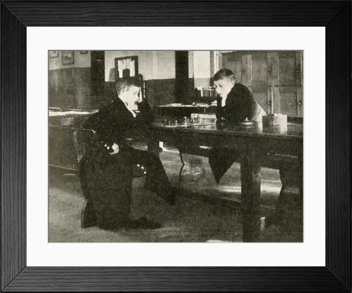 Framed Print : Boys of the Bluecoat School (Christs Hospital), London Framed Print : Boys of the Bluecoat School (Christs Hospital), London