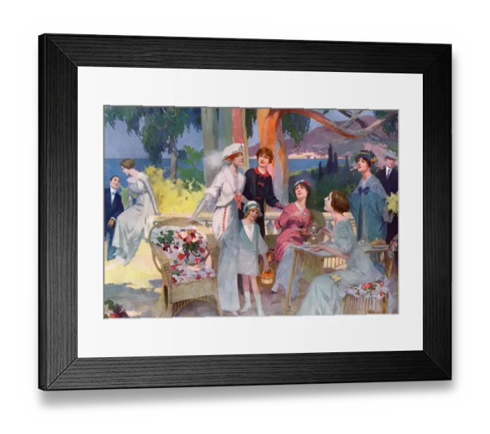 Framed Print : Easter on the Italian Riviera Framed Print : Easter on the Italian Riviera